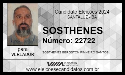 Candidato SOSTHENES 2024 - SANTALUZ - Eleições