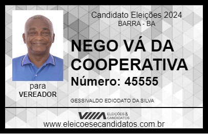 Candidato NEGO VÁ DA COOPERATIVA 2024 - BARRA - Eleições