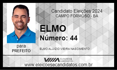 Candidato ELMO 2024 - CAMPO FORMOSO - Eleições