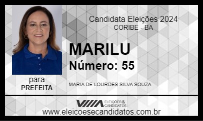 Candidato MARILU 2024 - CORIBE - Eleições