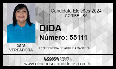 Candidato DIDA 2024 - CORIBE - Eleições