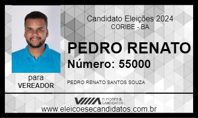 Candidato PEDRO RENATO 2024 - CORIBE - Eleições