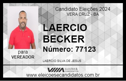 Candidato LAERCIO BECKER 2024 - VERA CRUZ - Eleições