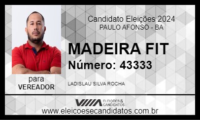 Candidato MADEIRA FIT 2024 - PAULO AFONSO - Eleições