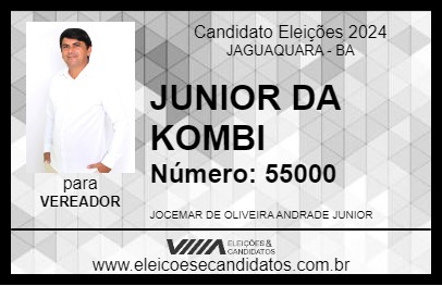 Candidato JUNIOR DA KOMBI 2024 - JAGUAQUARA - Eleições