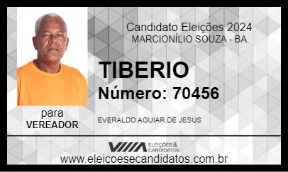 Candidato TIBERIO 2024 - MARCIONÍLIO SOUZA - Eleições