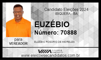 Candidato EUZÉBIO 2024 - IBIQUERA - Eleições