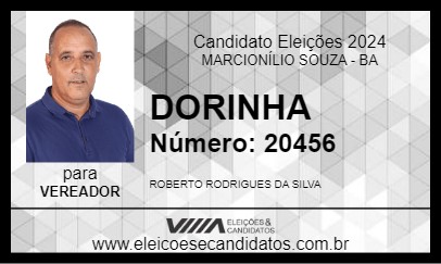 Candidato DORINHA 2024 - MARCIONÍLIO SOUZA - Eleições