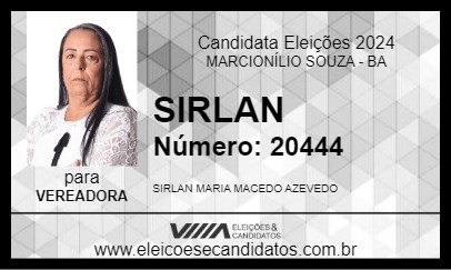 Candidato SIRLAN 2024 - MARCIONÍLIO SOUZA - Eleições