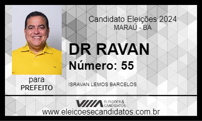 Candidato DR RAVAN 2024 - MARAÚ - Eleições