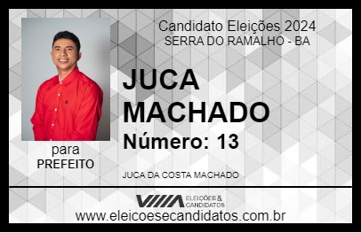 Candidato JUCA MACHADO 2024 - SERRA DO RAMALHO - Eleições