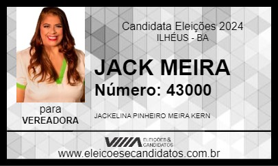 Candidato JACK MEIRA 2024 - ILHÉUS - Eleições