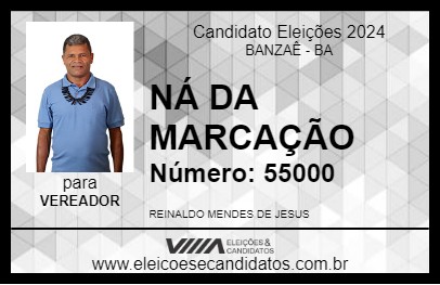 Candidato NÁ DA MARCAÇÃO 2024 - BANZAÊ - Eleições