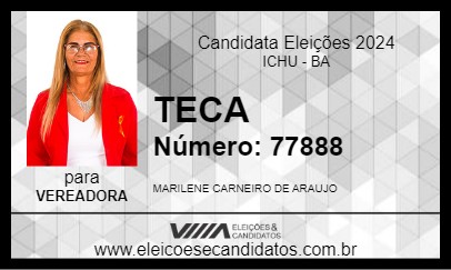 Candidato TECA 2024 - ICHU - Eleições