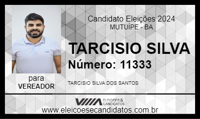 Candidato TARCISIO SILVA 2024 - MUTUÍPE - Eleições