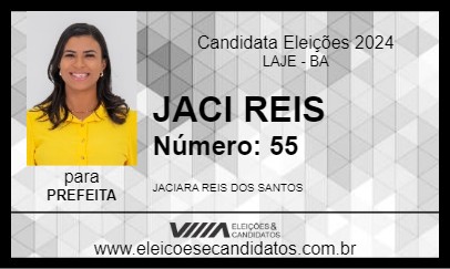 Candidato JACI REIS 2024 - LAJE - Eleições