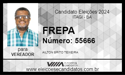 Candidato FREPA 2024 - ITAGI - Eleições