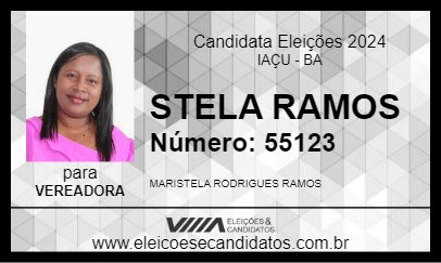 Candidato STELA RAMOS 2024 - IAÇU - Eleições