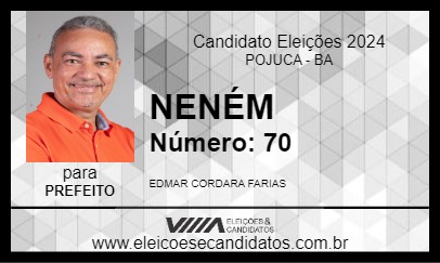 Candidato NENÉM 2024 - POJUCA - Eleições