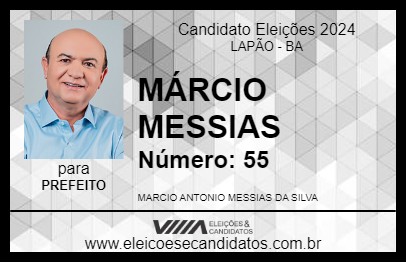 Candidato MÁRCIO MESSIAS 2024 - LAPÃO - Eleições