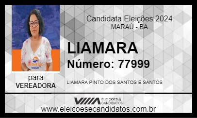 Candidato LIAMARA 2024 - MARAÚ - Eleições