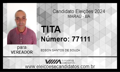 Candidato TITA 2024 - MARAÚ - Eleições