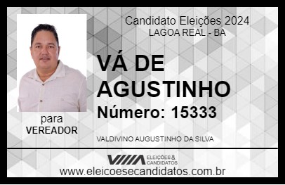 Candidato VÁ DE AGUSTINHO 2024 - LAGOA REAL - Eleições