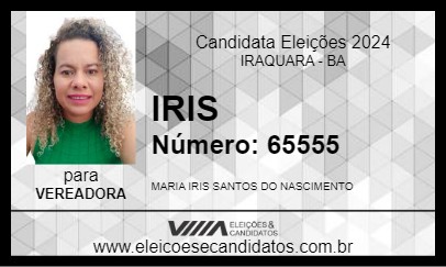 Candidato IRIS 2024 - IRAQUARA - Eleições