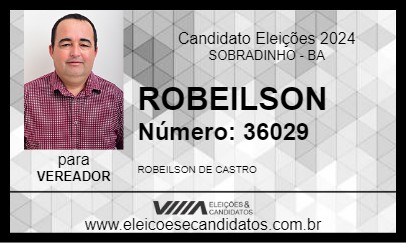 Candidato ROBEILSON 2024 - SOBRADINHO - Eleições