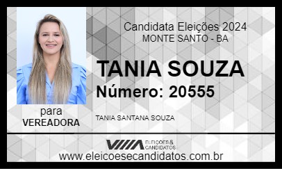 Candidato TANIA SOUZA 2024 - MONTE SANTO - Eleições