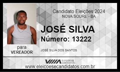 Candidato JOSÉ SILVA 2024 - NOVA SOURE - Eleições