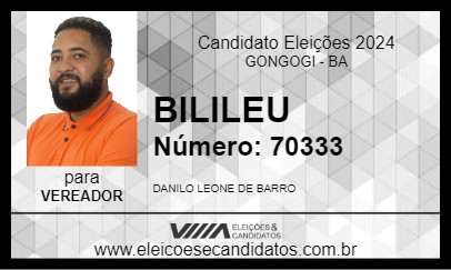 Candidato BILILEU 2024 - GONGOGI - Eleições