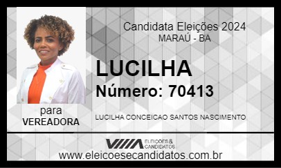 Candidato LUCILHA 2024 - MARAÚ - Eleições