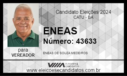 Candidato ENEAS 2024 - CATU - Eleições