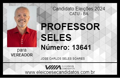 Candidato PROFESSOR SELES 2024 - CATU - Eleições