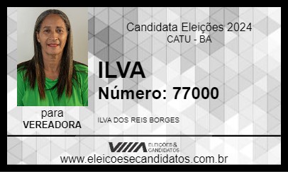 Candidato ILVA 2024 - CATU - Eleições