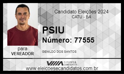 Candidato PSIU 2024 - CATU - Eleições