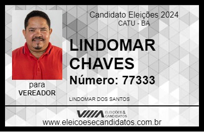 Candidato LINDOMAR CHAVES 2024 - CATU - Eleições