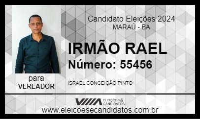 Candidato IRMÃO RAEL 2024 - MARAÚ - Eleições