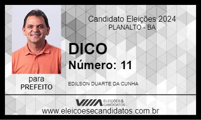 Candidato DICO 2024 - PLANALTO - Eleições