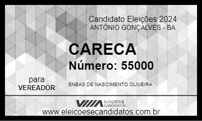 Candidato CARECA 2024 - ANTÔNIO GONÇALVES - Eleições