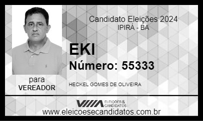 Candidato EKI 2024 - IPIRÁ - Eleições