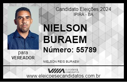 Candidato NIELSON BURAEM 2024 - IPIRÁ - Eleições