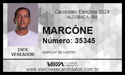 Candidato MARCÔNE 2024 - ALCOBAÇA - Eleições