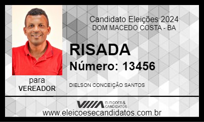 Candidato RISADA 2024 - DOM MACEDO COSTA - Eleições