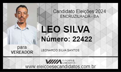 Candidato LEO SILVA 2024 - ENCRUZILHADA - Eleições