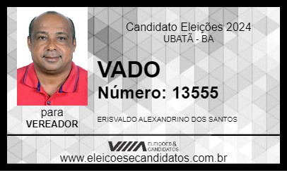 Candidato VADO 2024 - UBATÃ - Eleições