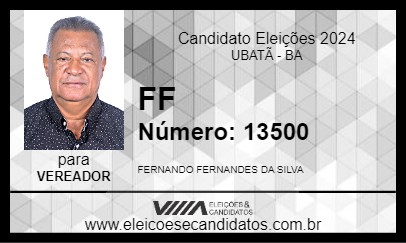 Candidato FF 2024 - UBATÃ - Eleições