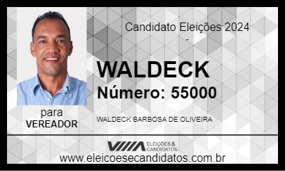 Candidato WALDECK 2024 - SALVADOR - Eleições