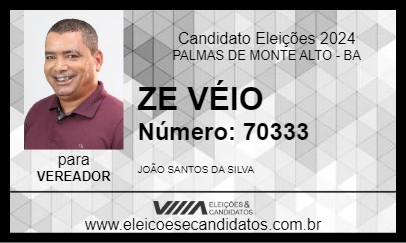 Candidato ZE VÉIO 2024 - PALMAS DE MONTE ALTO - Eleições